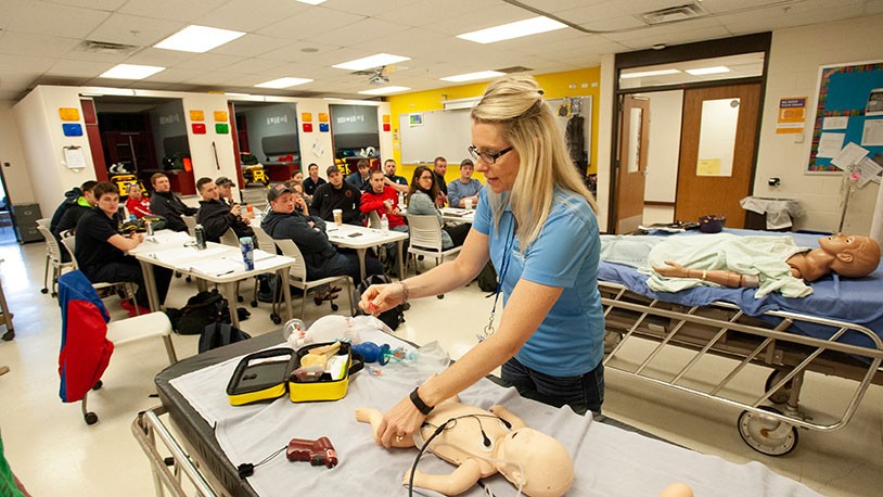 paramedic training